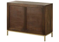 Credenza In Legno Di Mango 98x40x77 Oliato Marrone DIAMOND #208 21 Credenza In Legno Di Mango 98x40x77 Oliato Marrone DIAMOND #208 -Massivmoebel24 09 330 760 1008 10