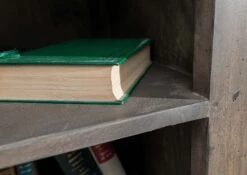 RAILWAY #214 Armadio In Legno Di Mango - Laccato / Grigio 100x45x175 -Massivmoebel24 09 330 772 1013 6