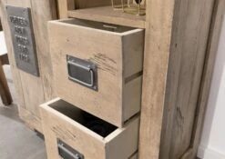 RAILWAY #353 Comò In Legno Di Mango - Laccato / Whitewash 76x60x120 15 RAILWAY #353 Comò In Legno Di Mango - Laccato / Whitewash 76x60x120 -Massivmoebel24 09 330 772 2040 5