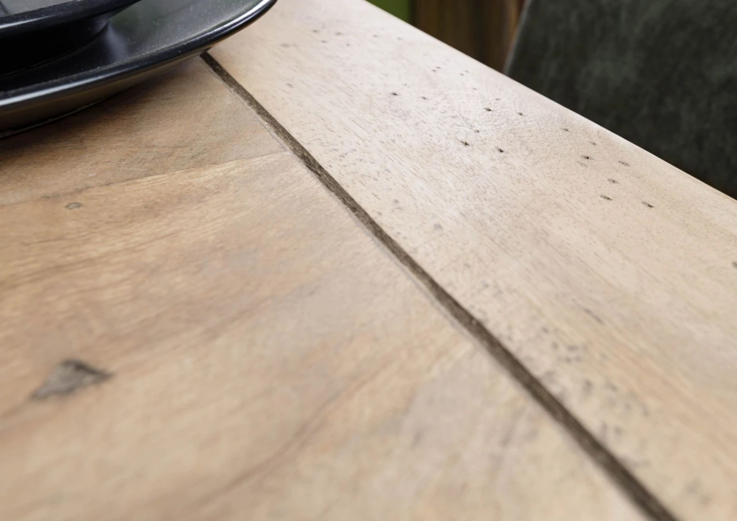 Esstisch Mango 160x80x76 Beige Lackiert RAILWAY #313 7 Esstisch Mango 160x80x76 Beige Lackiert RAILWAY #313 - immagine 5