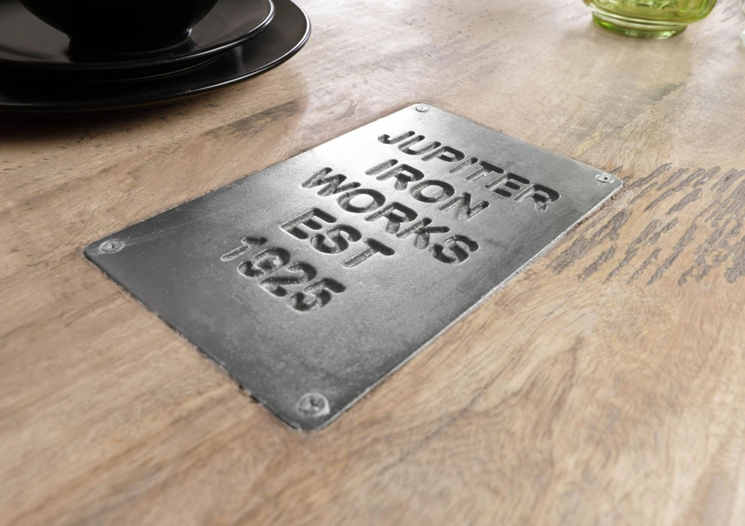 Esstisch Mango 160x80x76 Beige Lackiert RAILWAY #313 8 Esstisch Mango 160x80x76 Beige Lackiert RAILWAY #313 - immagine 6