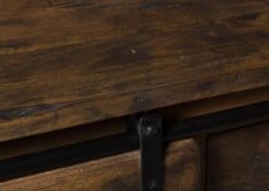 Kommode Mango 90x45x100 Braun Lackiert RAILWAY #403 -Massivmoebel24 09 330 772 3004 06