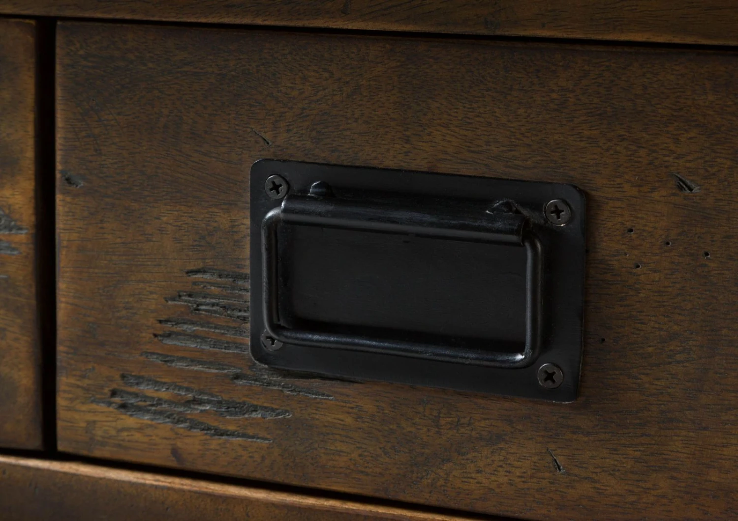 Kommode Mango 70x45x85 Braun Lackiert RAILWAY #411 9 Kommode Mango 70x45x85 Braun Lackiert RAILWAY #411 - immagine 7