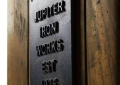 Schrank Mango 80x45x175 Braun Lackiert RAILWAY #417 -Massivmoebel24 09 330 772 3016 06