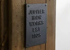 Schrank Mango 70x35x195 Braun Lackiert RAILWAY #484 -Massivmoebel24 09 330 772 3084 04