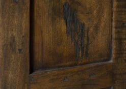 Schrank Mango 70x35x195 Braun Lackiert RAILWAY #484 -Massivmoebel24 09 330 772 3084 05