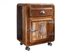 FREEZY #43 Comodino In Legno Riciclato - Laccato / Multicolore 55x38x70 13 FREEZY #43 Comodino In Legno Riciclato - Laccato / Multicolore 55x38x70 -Massivmoebel24 09 330 803 1033 9