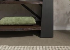 Scaffale In Legno Di Acacia 178x40x200 Laccato / Marrone NATURAL IDOL #210 -Massivmoebel24 09 350 455 2010 05