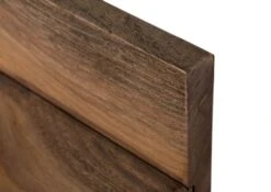 Mensola In Legno Di Sheesham / Palissandro 66x25x20 Grigio Scuro Oliato NATURE GREY #0108 -Massivmoebel24 09 350 550 3008 6