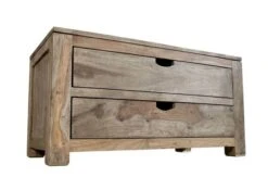 NATURE GREY #0124 Cassettiera In Legno Di Sheesham - Oliato / Grigio 87x45x45 11 NATURE GREY #0124 Cassettiera In Legno Di Sheesham - Oliato / Grigio 87x45x45 -Massivmoebel24 09 350 550 3024 9