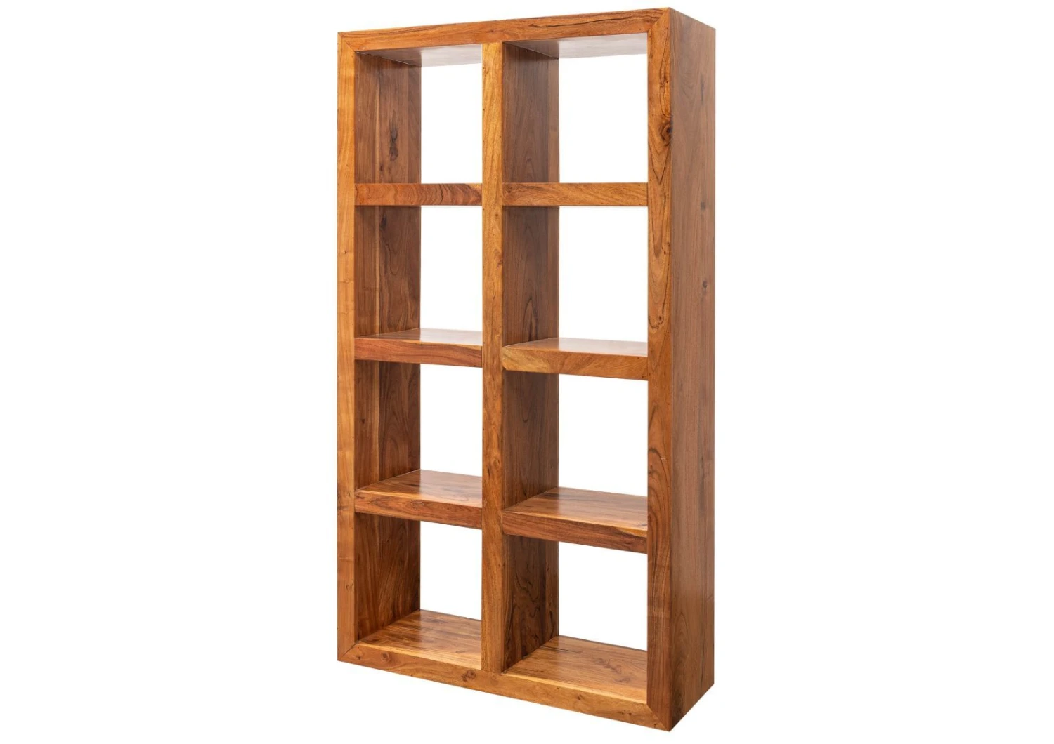 Scaffale In Legno Di Acacia 96x35x174 Miele Dorato Laccato OXFORD #0336 12 Scaffale In Legno Di Acacia 96x35x174 Miele Dorato Laccato OXFORD #0336 - immagine 10