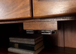 TORONTO #238 Comò In Legno Di Sheesham - Cerato / Noce 100x37x111 -Massivmoebel24 09 350 665 1038 7