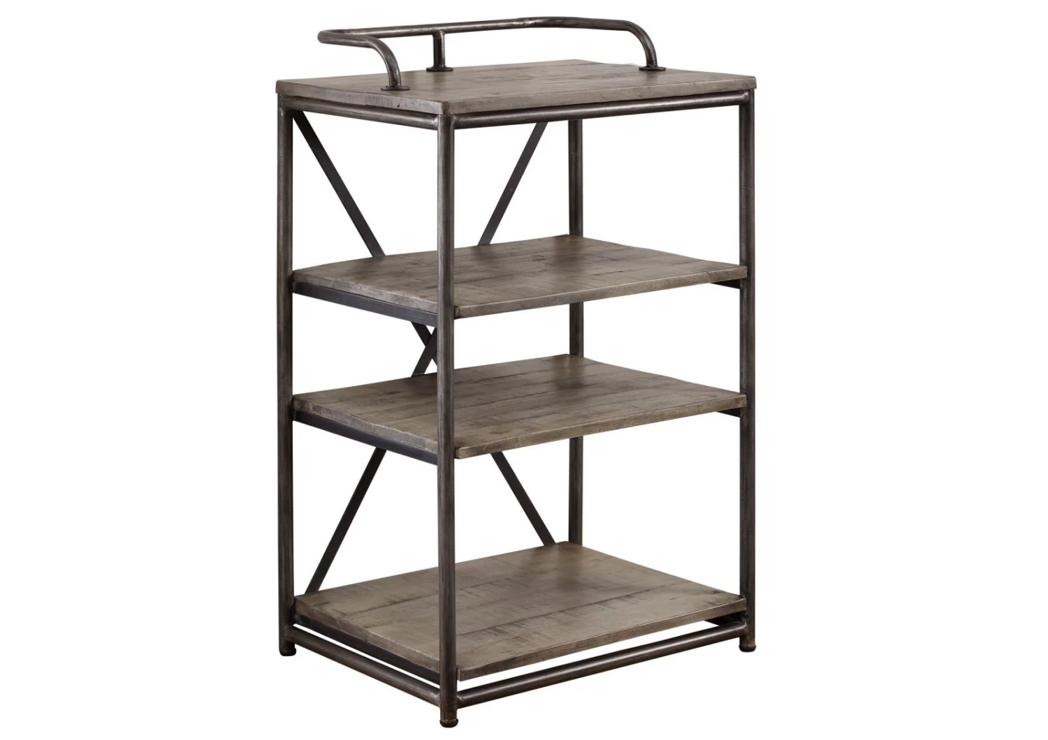 Scaffale In Legno Di Mango 61x46x100 Grigio Scuro Laccato HEAVY INDUSTRY #111 9 Scaffale In Legno Di Mango 61x46x100 Grigio Scuro Laccato HEAVY INDUSTRY #111 - immagine 7