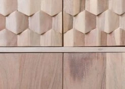 Scaffale In Legno Di Acacia 115x42x185 Bianco Laccato MOSAYK #204 17 Scaffale In Legno Di Acacia 115x42x185 Bianco Laccato MOSAYK #204 -Massivmoebel24 09 350 689 0204 6