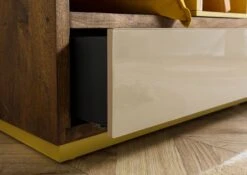 CHICAGO #111 Scaffale In Legno Di Mango - Oliato / Marrone 111x40x193 16 CHICAGO #111 Scaffale In Legno Di Mango - Oliato / Marrone 111x40x193 -Massivmoebel24 09 350 695 1011 6