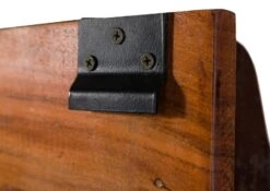 Mensola In Legno Di Legno Riciclato 85x22x24 Multicolore Laccato NATURE OF SPIRIT #117 -Massivmoebel24 09 350 700 0018 6 1