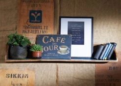 Mensola In Legno Di Legno Riciclato 140x22x24 Multicolore Laccato NATURE OF SPIRIT #118 13 Mensola In Legno Di Legno Riciclato 140x22x24 Multicolore Laccato NATURE OF SPIRIT #118 -Massivmoebel24 09 350 700 0019 3