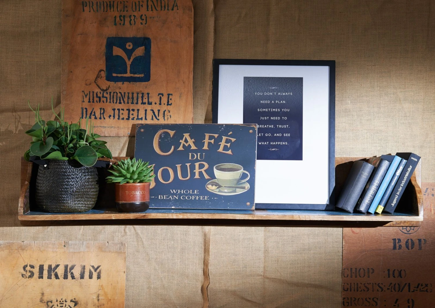 Mensola In Legno Di Legno Riciclato 140x22x24 Multicolore Laccato NATURE OF SPIRIT #118 5 Mensola In Legno Di Legno Riciclato 140x22x24 Multicolore Laccato NATURE OF SPIRIT #118 - immagine 3