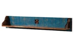 Mensola In Legno Di Legno Riciclato 140x22x24 Multicolore Laccato NATURE OF SPIRIT #118 19 Mensola In Legno Di Legno Riciclato 140x22x24 Multicolore Laccato NATURE OF SPIRIT #118 -Massivmoebel24 09 350 700 0019 9