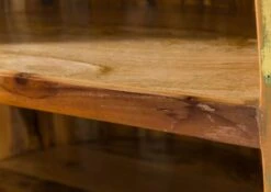 Scaffale In Legno Di Legno Riciclato 60x48x206 Multicolore Laccato NATURE OF SPIRIT #120 -Massivmoebel24 09 350 700 0021 6