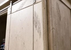 RAILWAY #315 Armadio In Legno Di Mango - Laccato / Whitewash 100x50x190 -Massivmoebel24 09 350 772 2014 6