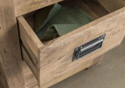 RAILWAY #379 Armadietto In Legno Di Mango - Laccato / Sbiancato 50x35x195 -Massivmoebel24 09 350 772 2079 4