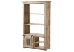 Raumteiler Mango 100x45x175 Beige Lackiert RAILWAY #395 -Massivmoebel24 09 350 772 2095 09