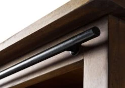 Schrank Mango 100x50x190 Braun Lackiert RAILWAY #415 -Massivmoebel24 09 350 772 3014 05