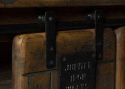 Wandregal Mango 130x25x35 Braun Lackiert RAILWAY #457 17 Wandregal Mango 130x25x35 Braun Lackiert RAILWAY #457 -Massivmoebel24 09 350 772 3057 07