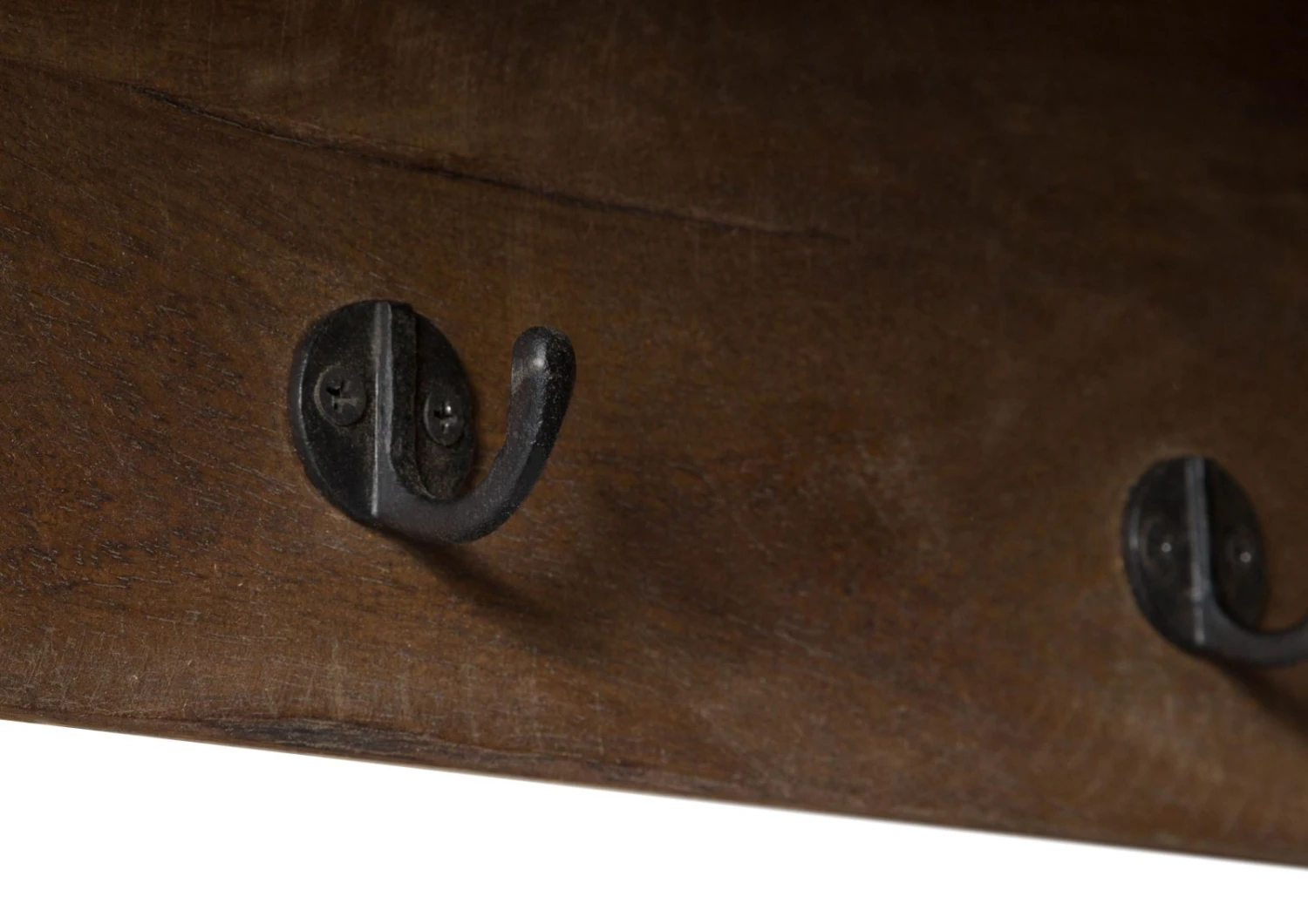 Wandgarderobe Mango 90x30x75 Braun Lackiert RAILWAY #454 8 Wandgarderobe Mango 90x30x75 Braun Lackiert RAILWAY #454 - immagine 6