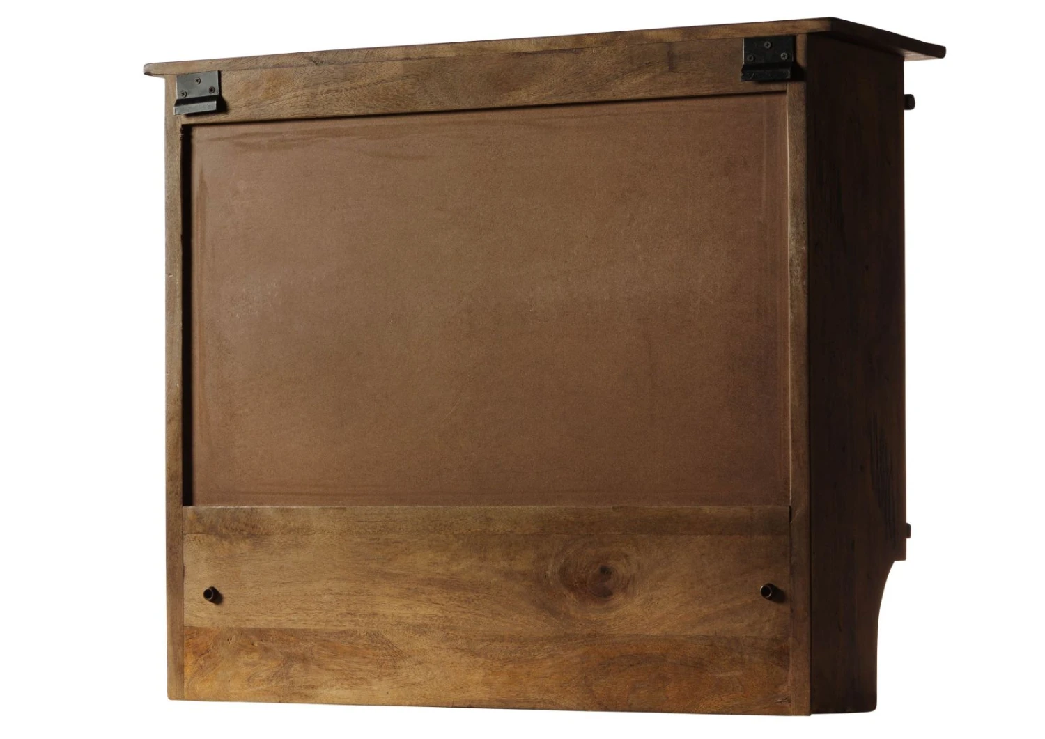 Wandgarderobe Mango 90x30x75 Braun Lackiert RAILWAY #454 12 Wandgarderobe Mango 90x30x75 Braun Lackiert RAILWAY #454 - immagine 10