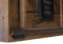 Wandregal Mango 130x25x35 Braun Lackiert RAILWAY #465 16 Wandregal Mango 130x25x35 Braun Lackiert RAILWAY #465 -Massivmoebel24 09 350 772 3065 05