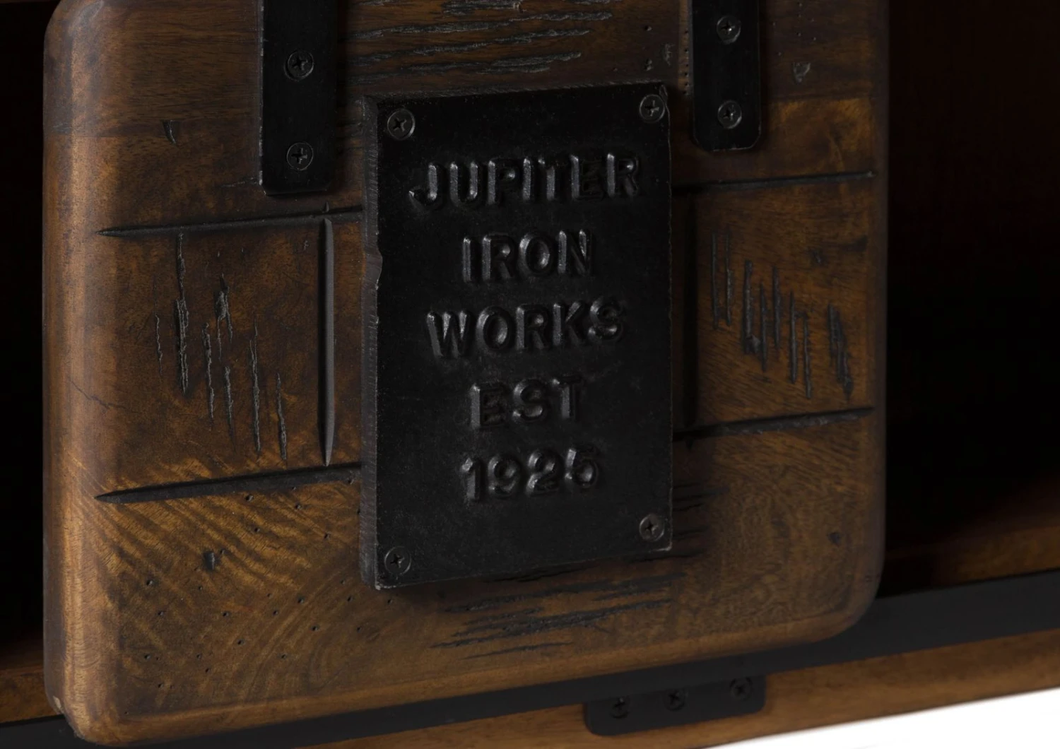 Wandregal Mango 130x25x35 Braun Lackiert RAILWAY #465 8 Wandregal Mango 130x25x35 Braun Lackiert RAILWAY #465 - immagine 6