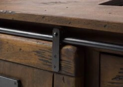 Unterschrank Mango 120x40x60 Braun Lackiert RAILWAY #477 -Massivmoebel24 09 350 772 3077 06