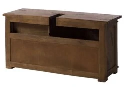 Unterschrank Mango 120x40x60 Braun Lackiert RAILWAY #477 -Massivmoebel24 09 350 772 3077 10