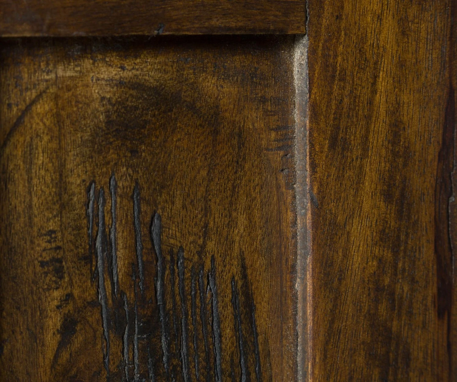 Hängeschrank Mango 50x26x120 Braun Lackiert RAILWAY #480 8 Hängeschrank Mango 50x26x120 Braun Lackiert RAILWAY #480 - immagine 6