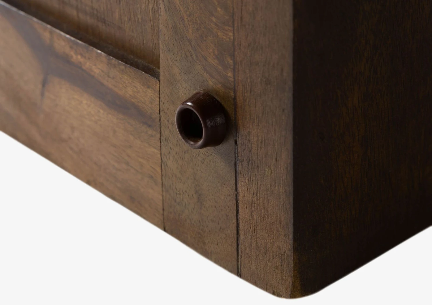 Hängeschrank Mango 50x26x120 Braun Lackiert RAILWAY #480 9 Hängeschrank Mango 50x26x120 Braun Lackiert RAILWAY #480 - immagine 7