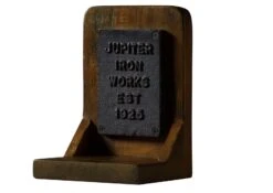 RAILWAY #488 Mensola In Legno Di Mango - Laccato / Marrone 16x16x20 -Massivmoebel24 09 350 772 3088 09