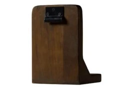 RAILWAY #488 Mensola In Legno Di Mango - Laccato / Marrone 16x16x20 -Massivmoebel24 09 350 772 3088 10