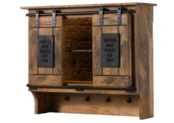 Mensola In Legno Di Mango / Legno Riciclato 90x30x75 Laccato Naturale RAILWAY LUX #151 20 Mensola In Legno Di Mango / Legno Riciclato 90x30x75 Laccato Naturale RAILWAY LUX #151 -Massivmoebel24 09 350 773 0051 09