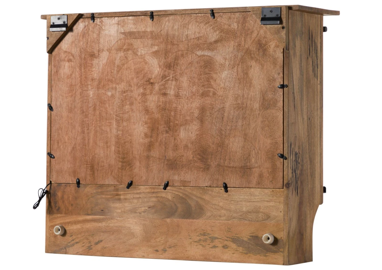 Mensola In Legno Di Mango / Legno Riciclato 90x30x75 Laccato Naturale RAILWAY LUX #151 12 Mensola In Legno Di Mango / Legno Riciclato 90x30x75 Laccato Naturale RAILWAY LUX #151 - immagine 10