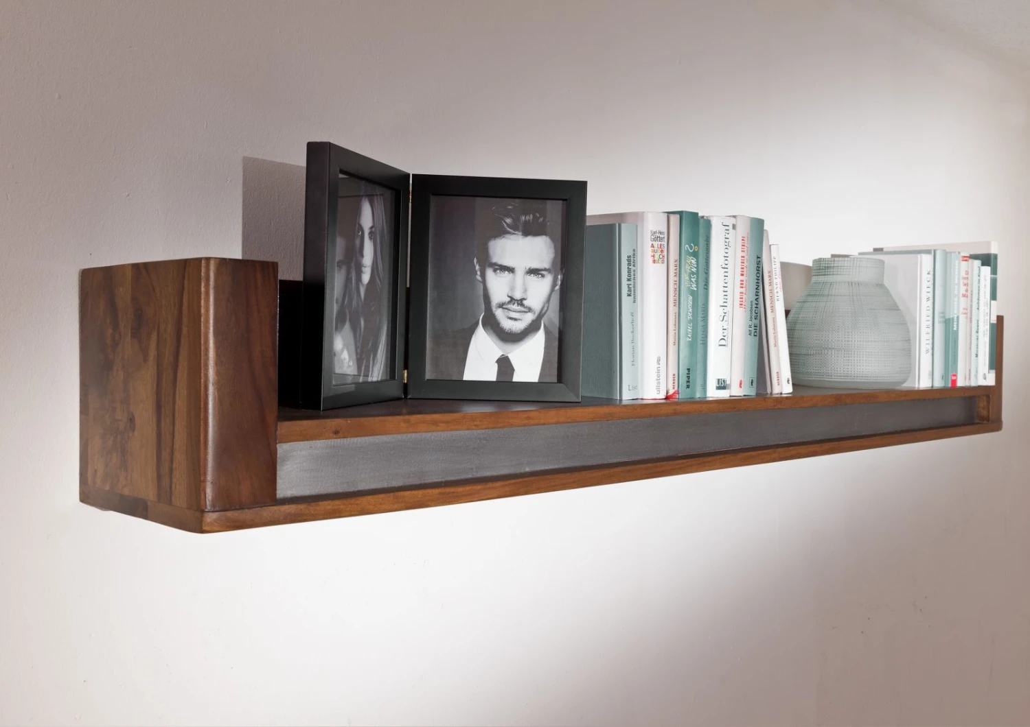 Mensola In Legno Di Sheesham / Palissandro 150x22x20 Noble Unique Laccato SYDNEY #109 4 Mensola In Legno Di Sheesham / Palissandro 150x22x20 Noble Unique Laccato SYDNEY #109 - immagine 2