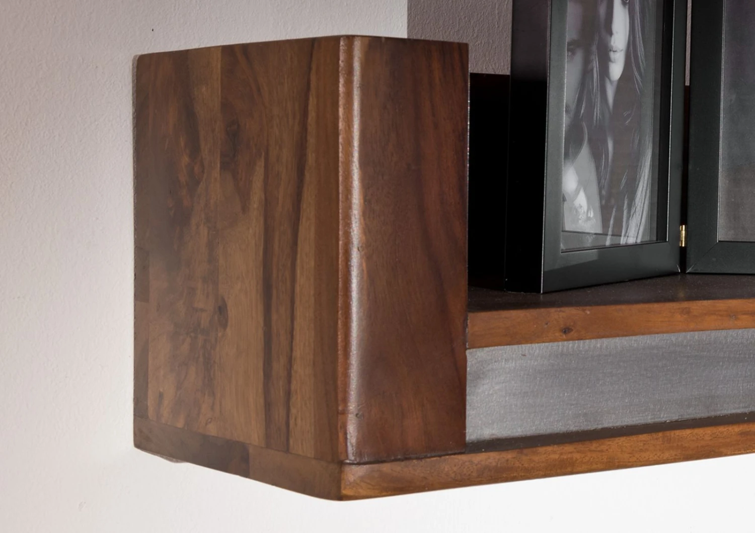 Mensola In Legno Di Sheesham / Palissandro 150x22x20 Noble Unique Laccato SYDNEY #109 6 Mensola In Legno Di Sheesham / Palissandro 150x22x20 Noble Unique Laccato SYDNEY #109 - immagine 4