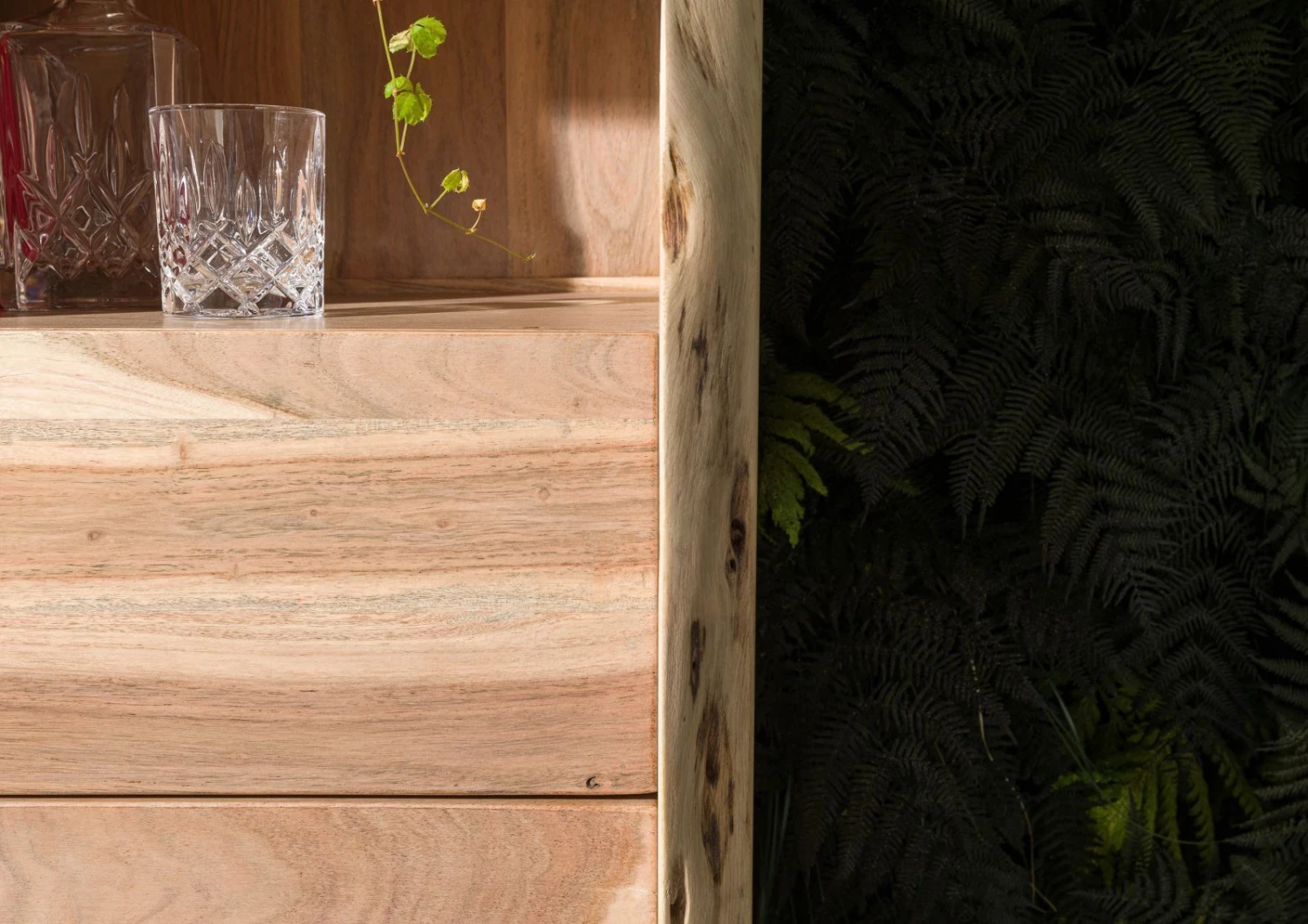 Scaffale In Legno Di Acacia 71x45x204 Acacia Naturale Laccato PURE ACACIA #111 9 Scaffale In Legno Di Acacia 71x45x204 Acacia Naturale Laccato PURE ACACIA #111 - immagine 7