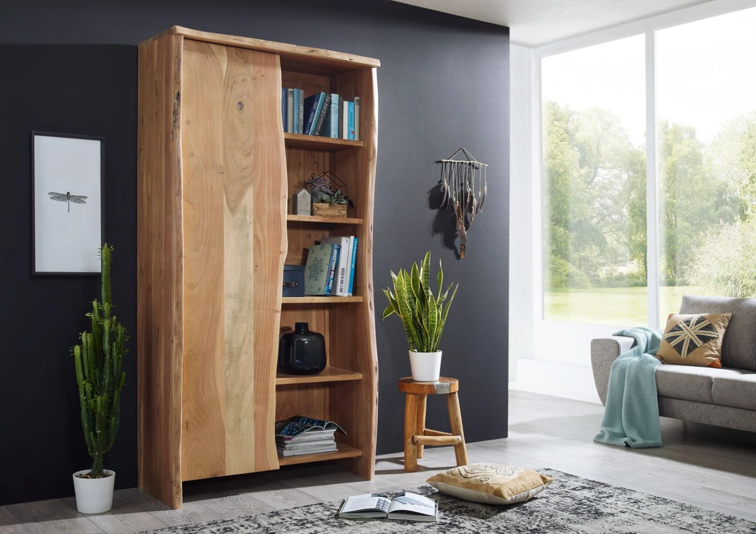 Scaffale In Legno Di Acacia 105x45x204 Acacia Naturale Laccato PURE ACACIA #710 3 Scaffale In Legno Di Acacia 105x45x204 Acacia Naturale Laccato PURE ACACIA #710