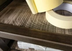 Scrivania In Legno Di Mango 122x52x76 Marrone Laccato HEAVY INDUSTRY #257 -Massivmoebel24 09 360 677 0257 5