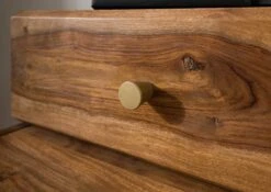 ANCONA #150 Scrivania In Legno Di Sheesham - Laccato / Marrone 120x60x95 -Massivmoebel24 09 360 699 1017 05