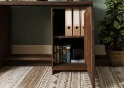 PURE MANGO #210 Scrivania In Legno Di Mango - Oliato / Marrone 150x75x78 -Massivmoebel24 09 360 724 2010 05