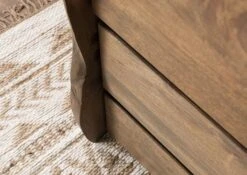 PURE MANGO #210 Scrivania In Legno Di Mango - Oliato / Marrone 150x75x78 -Massivmoebel24 09 360 724 2010 06