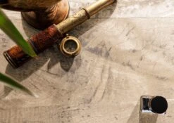 Scrivania In Legno Di Mango 140x80x76 Sbiancato Laccato RAILWAY -Massivmoebel24 09 360 772 2061 6